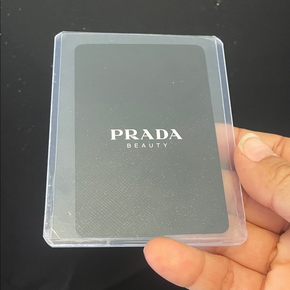 Queen of Hearts Prada Beauty Playing Card in Top loader sleeve - Picture 3 of 8
